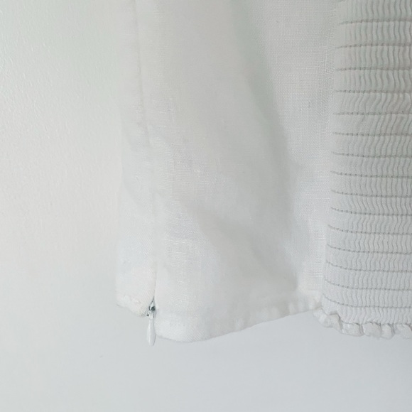 Reformation White Puff Sleeve Top - Picture 14 of 16